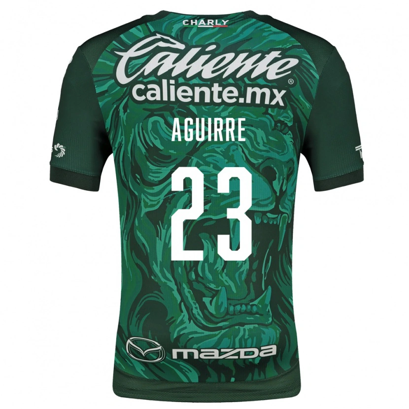 DanxenメンズZoe Aguirre#23緑黒ホームシャツ2026/27ジャージーユニフォーム