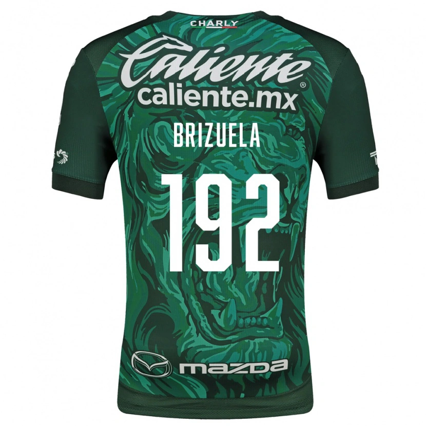 DanxenメンズJuan Brizuela#192緑黒ホームシャツ2026/27ジャージーユニフォーム