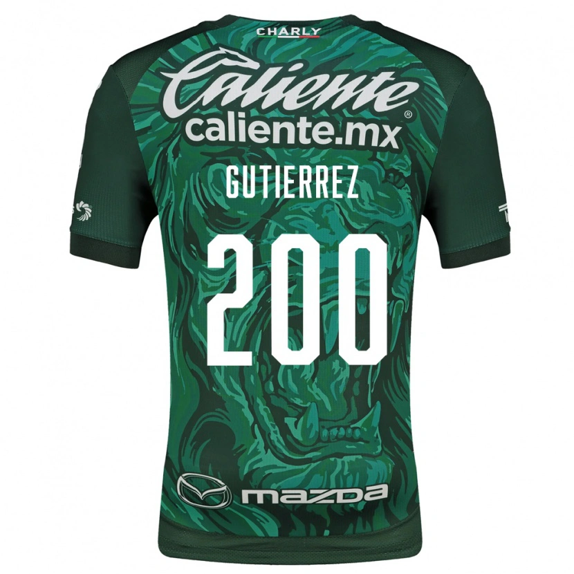 DanxenメンズAlan Gutiérrez#200緑黒ホームシャツ2026/27ジャージーユニフォーム