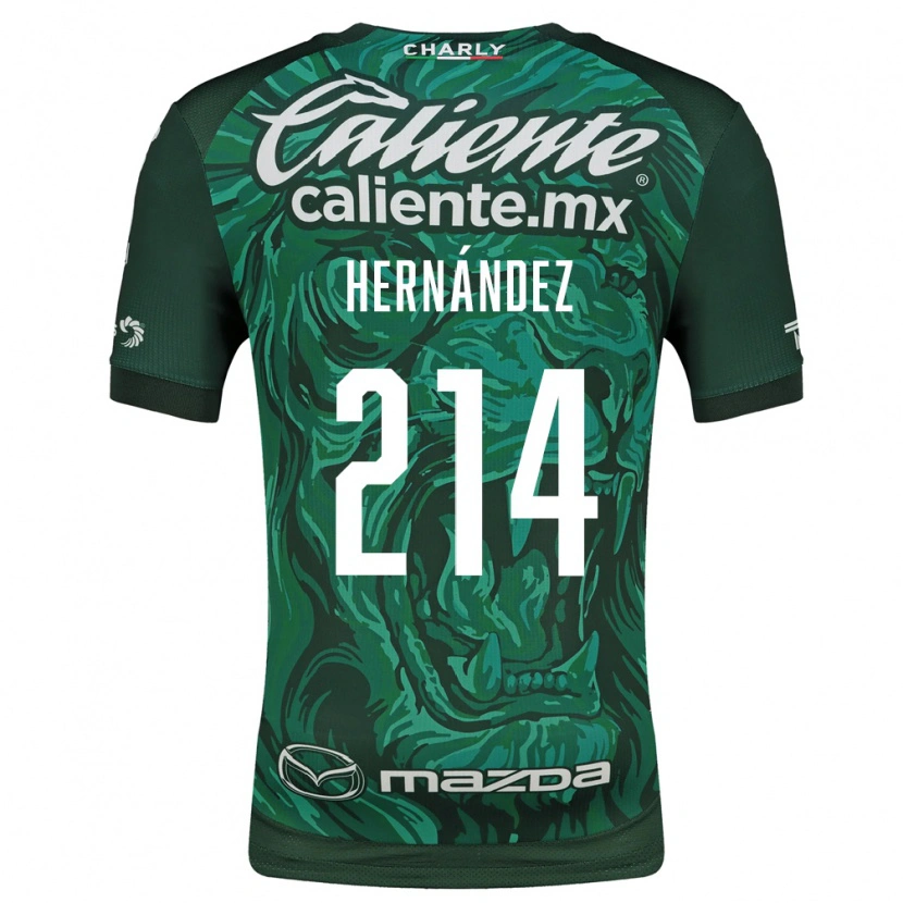 DanxenメンズIván Hernández#214緑黒ホームシャツ2026/27ジャージーユニフォーム