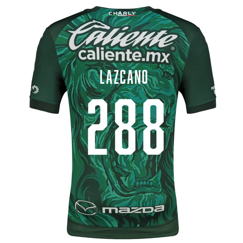DanxenメンズEvan Lazcano#288緑黒ホームシャツ2026/27ジャージーユニフォーム