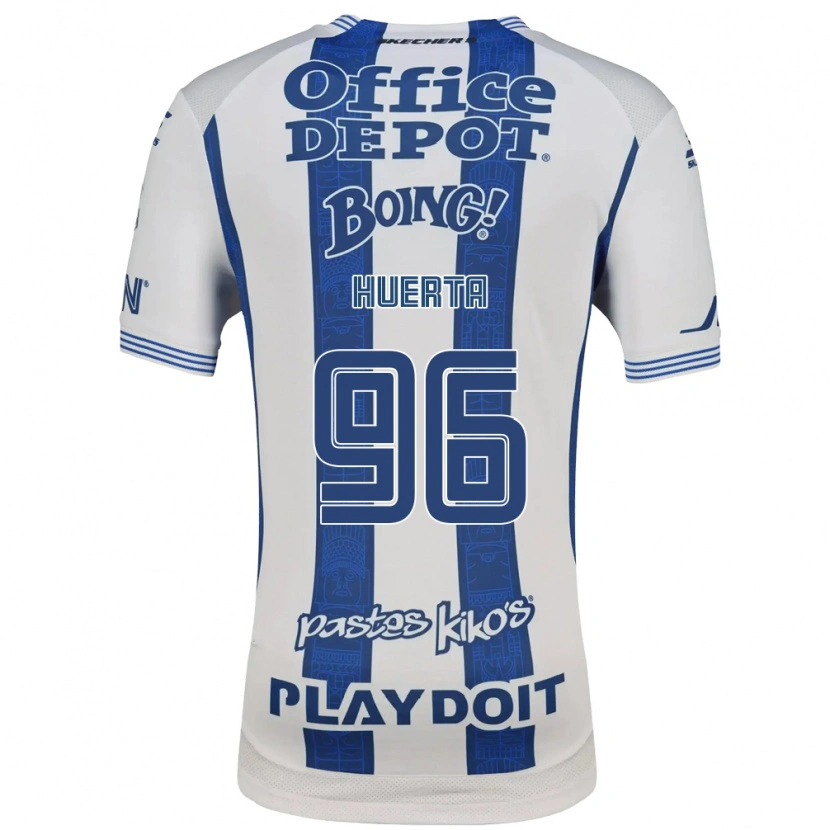 DanxenメンズEdwin Huerta#96白紺ホームシャツ2026/27ジャージーユニフォーム