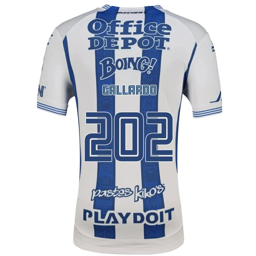 DanxenメンズHéctor Gallardo#202白紺ホームシャツ2026/27ジャージーユニフォーム