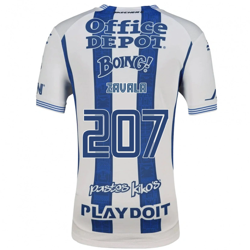 DanxenメンズIan Zavala#207白紺ホームシャツ2026/27ジャージーユニフォーム