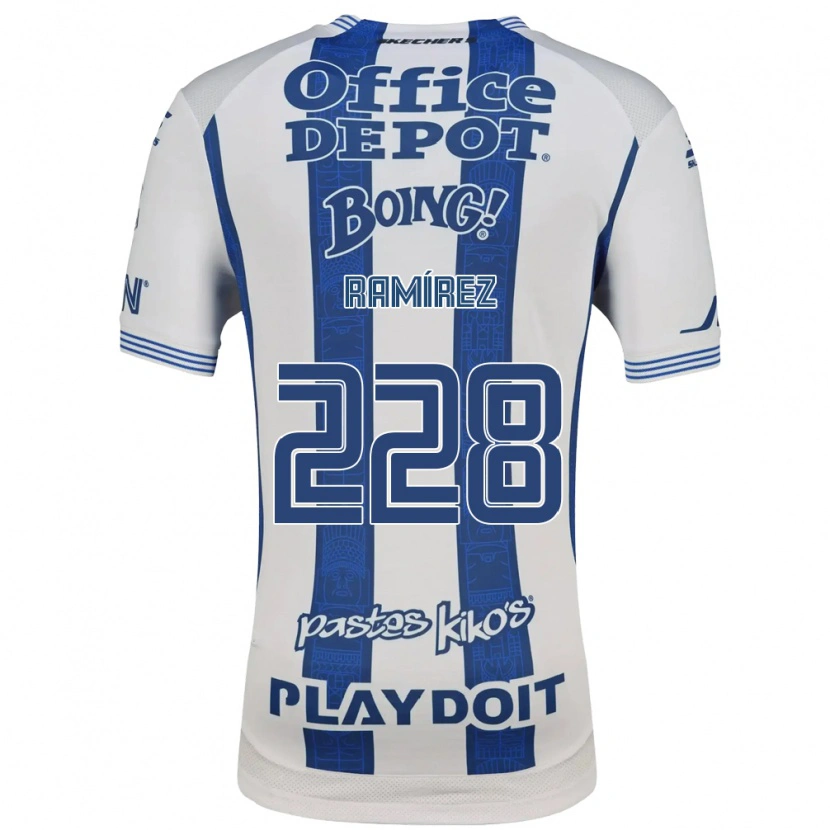 DanxenメンズEdrick Ramírez#228白紺ホームシャツ2026/27ジャージーユニフォーム