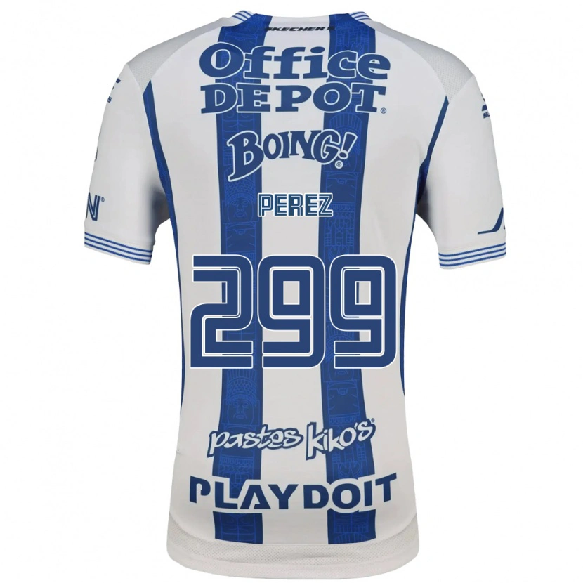 DanxenメンズSantiago Pérez#299白紺ホームシャツ2026/27ジャージーユニフォーム