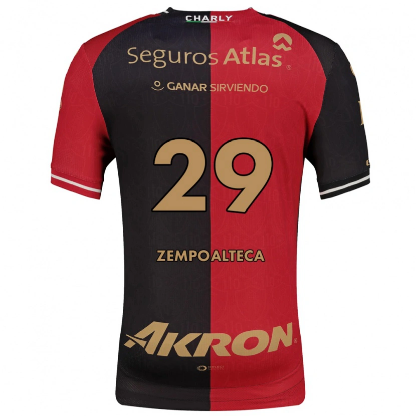 DanxenメンズKarla Zempoalteca#29赤黒茶ホームシャツ2026/27ジャージーユニフォーム