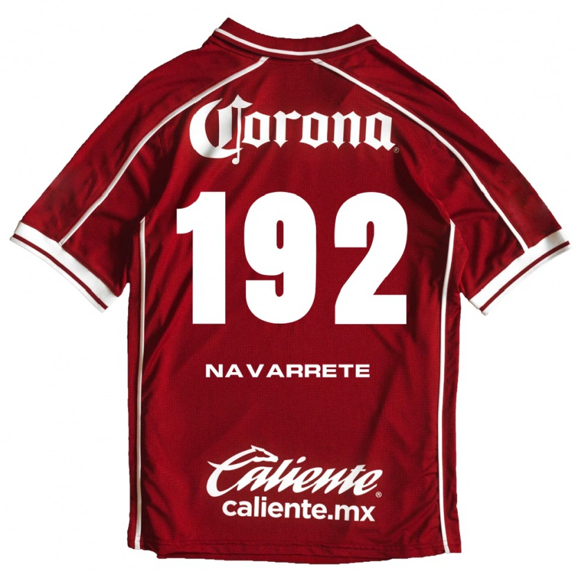 DanxenメンズLuis Navarrete#192白赤ホームシャツ2026/27ジャージーユニフォーム