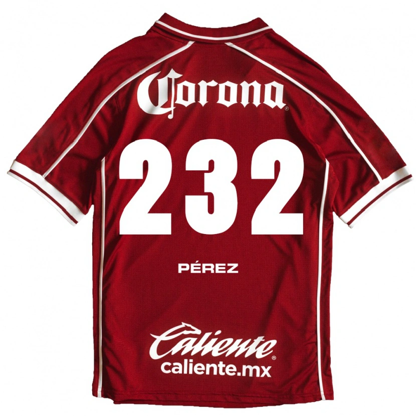 DanxenメンズDiego Pérez#232白赤ホームシャツ2026/27ジャージーユニフォーム