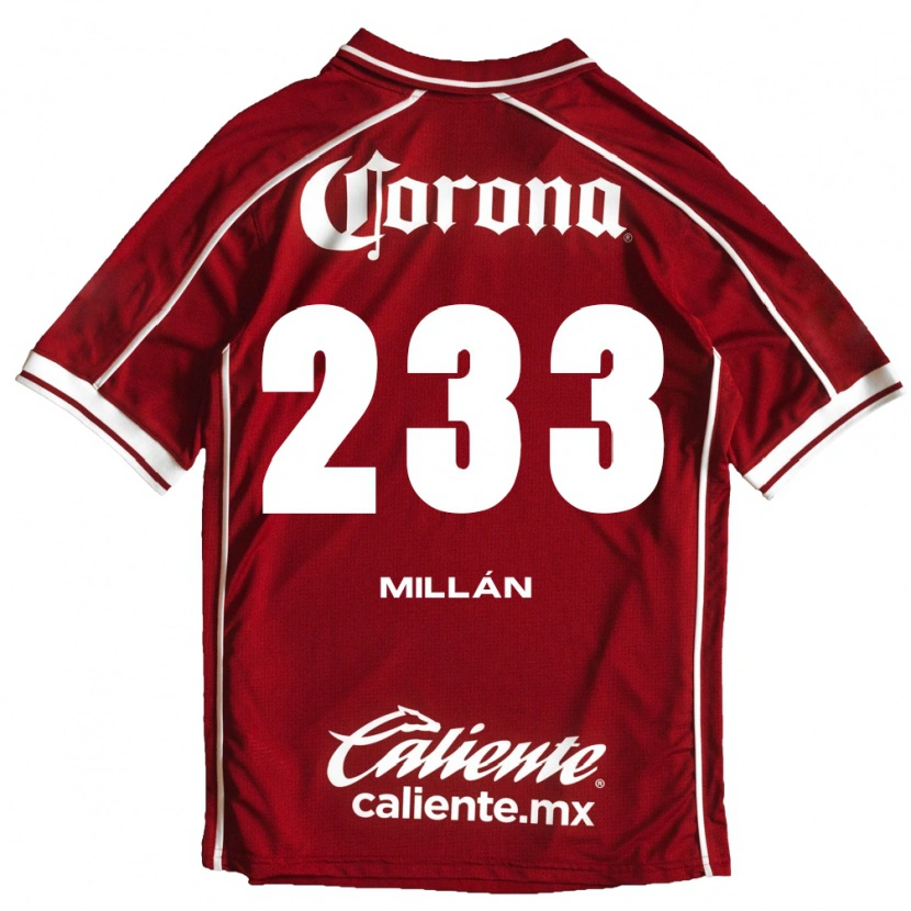 DanxenメンズDariel Millán#233白赤ホームシャツ2026/27ジャージーユニフォーム
