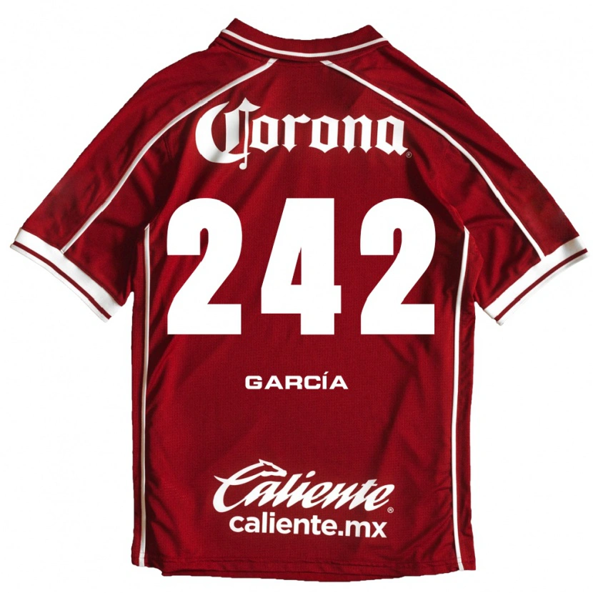 DanxenメンズAlejandro García#242白赤ホームシャツ2026/27ジャージーユニフォーム