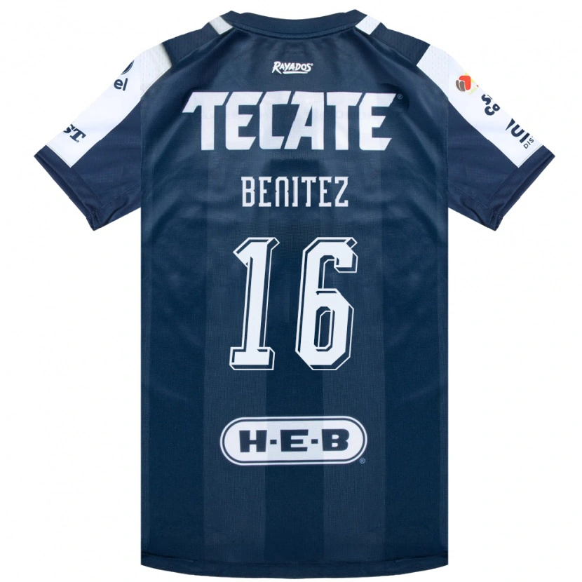 DanxenメンズXanic Benitez#16藍色白赤ホームシャツ2026/27ジャージーユニフォーム