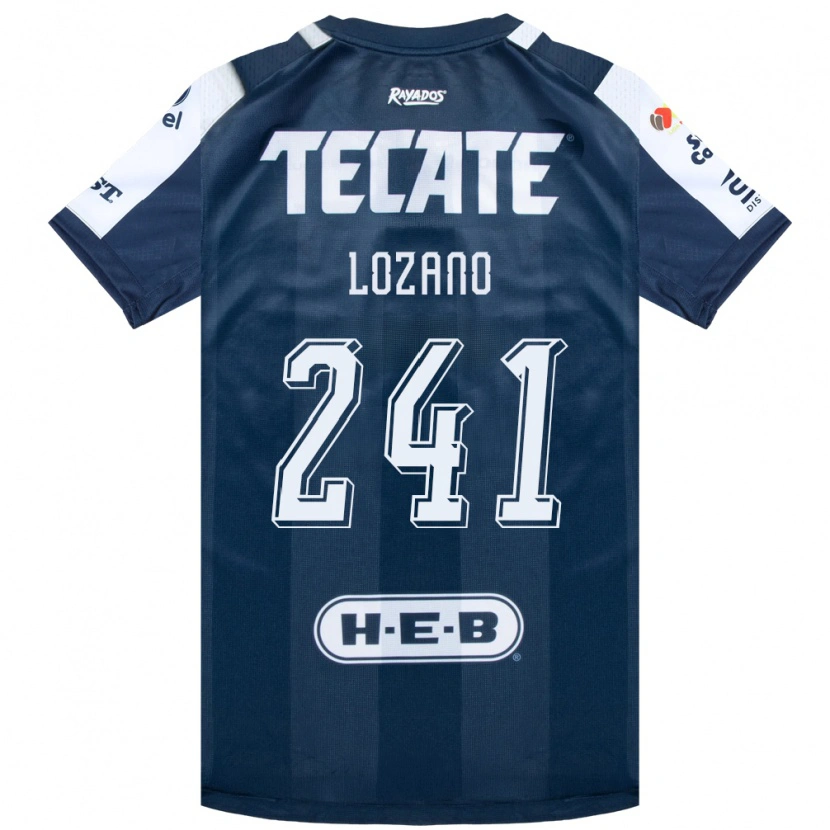 DanxenメンズRonald Lozano#241藍色白赤ホームシャツ2026/27ジャージーユニフォーム