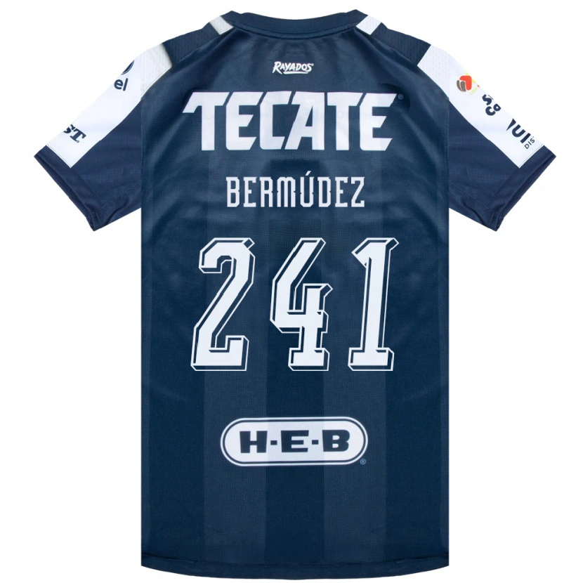 DanxenメンズSantiago Bermúdez#241藍色白赤ホームシャツ2026/27ジャージーユニフォーム