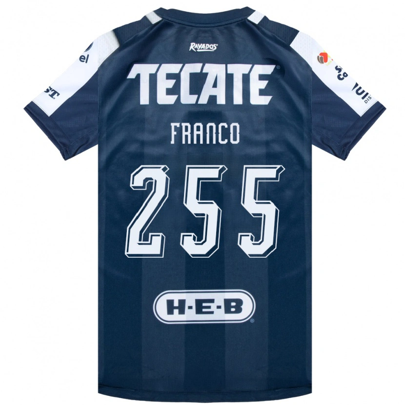DanxenメンズEnrique Franco#255藍色白赤ホームシャツ2026/27ジャージーユニフォーム