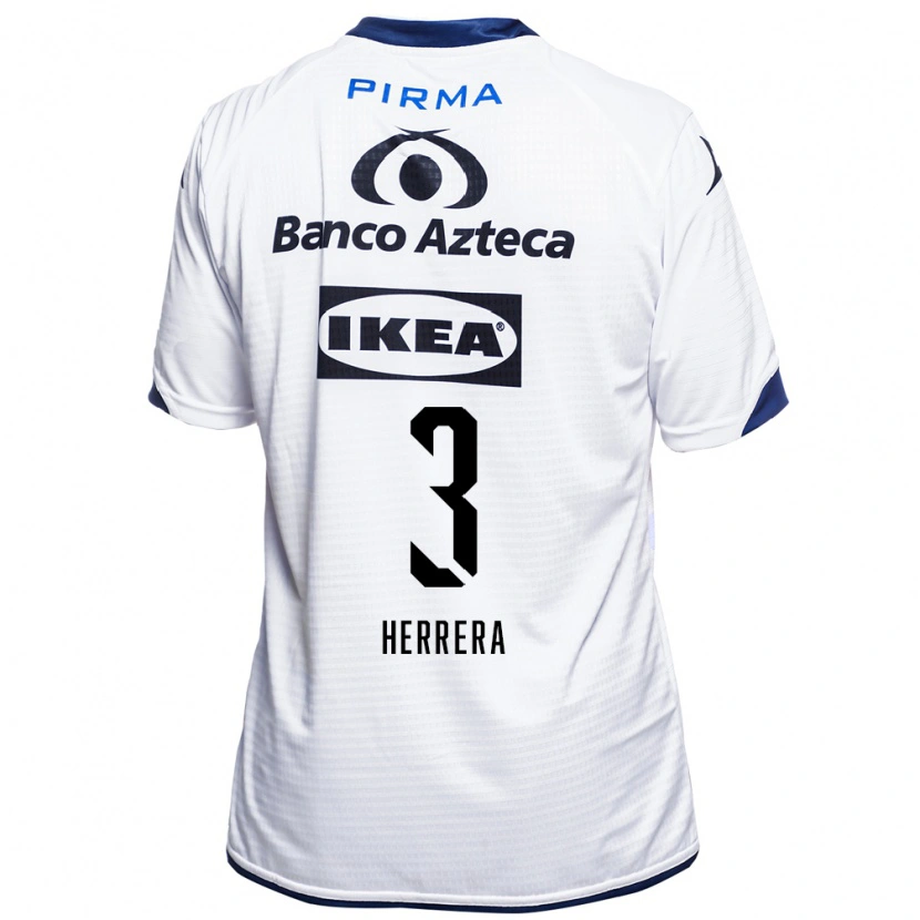 DanxenメンズAlberto Herrera#3白黒青ホームシャツ2026/27ジャージーユニフォーム