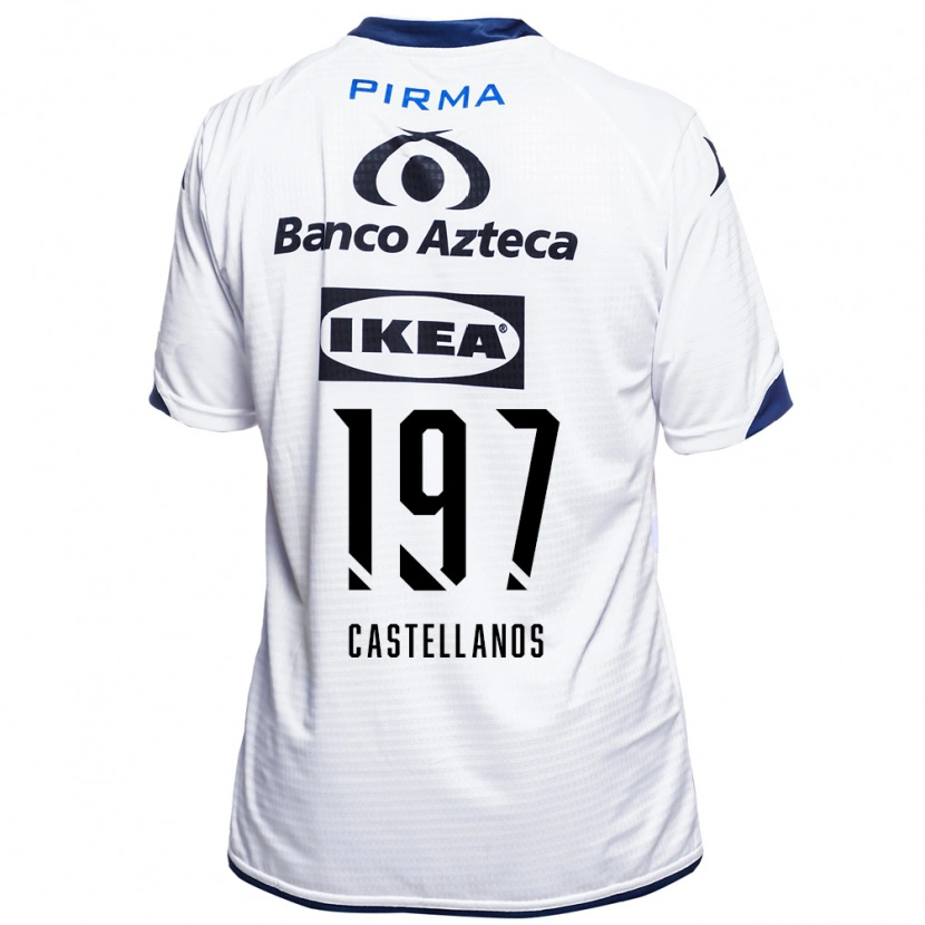 DanxenメンズOmar Castellanos#197白黒青ホームシャツ2026/27ジャージーユニフォーム
