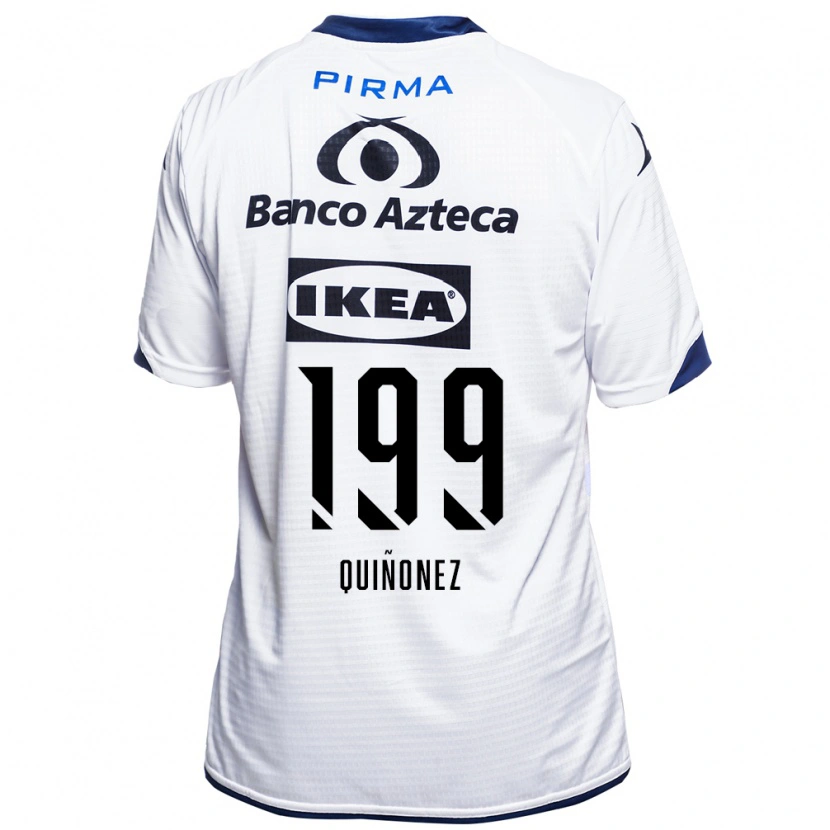 DanxenメンズSamuel Quiñonez#199白黒青ホームシャツ2026/27ジャージーユニフォーム