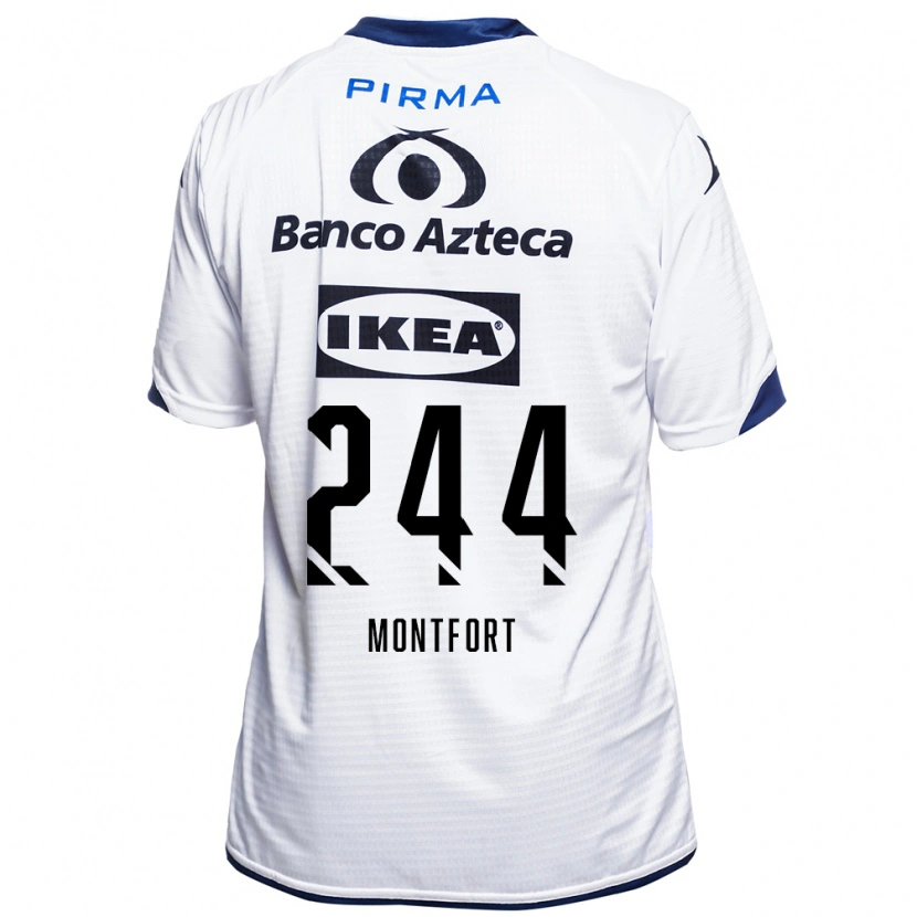 DanxenメンズBruno Montfort#244白黒青ホームシャツ2026/27ジャージーユニフォーム
