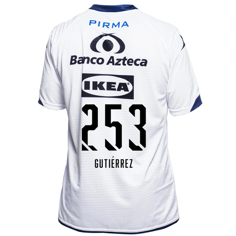 DanxenメンズSantiago Gutiérrez#253白黒青ホームシャツ2026/27ジャージーユニフォーム
