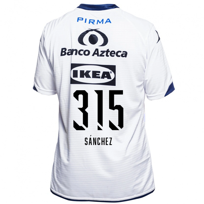 DanxenメンズSantiago Sánchez#315白黒青ホームシャツ2026/27ジャージーユニフォーム