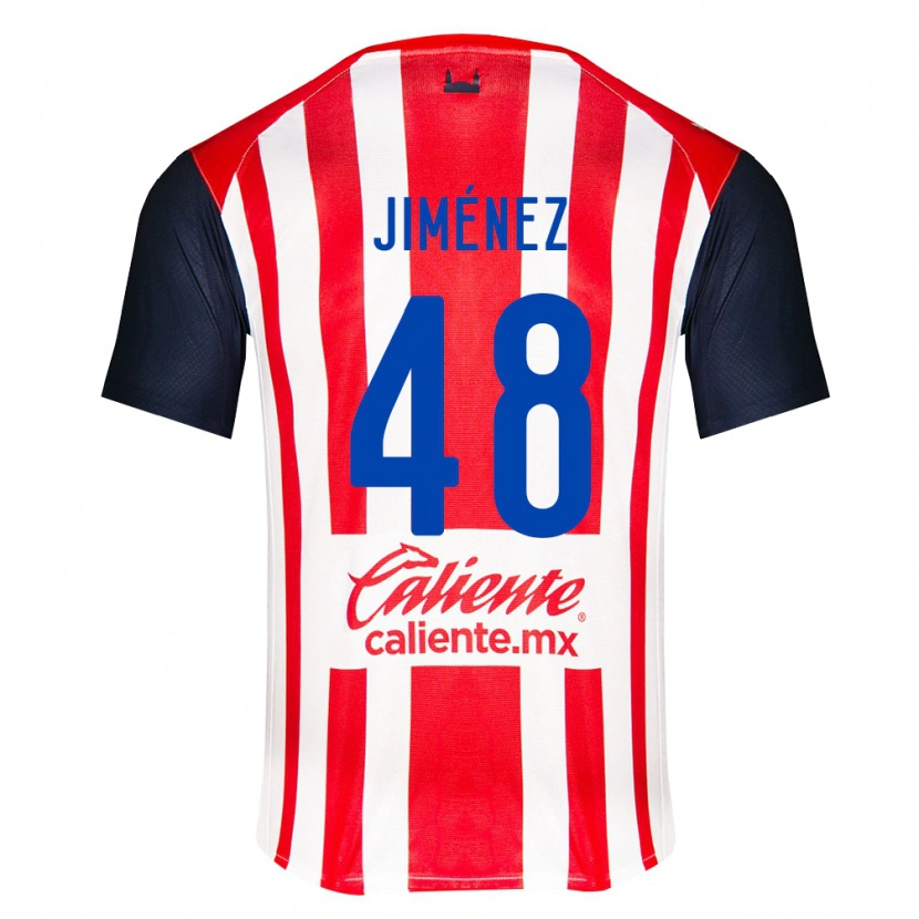DanxenメンズLeonardo Jiménez#48赤黒白ホームシャツ2026/27ジャージーユニフォーム