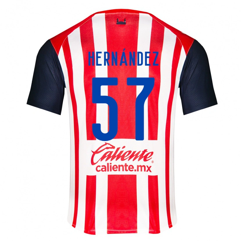 DanxenメンズJesús Hernández#57赤黒白ホームシャツ2026/27ジャージーユニフォーム