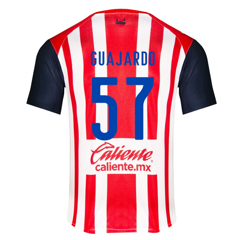 DanxenメンズDylan Guajardo#57赤黒白ホームシャツ2026/27ジャージーユニフォーム