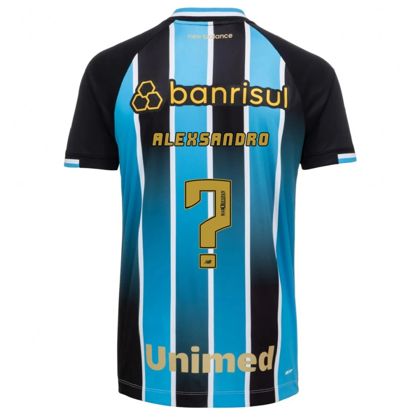 DanxenメンズAlexsander Eduardo Tormes Dos Santos#0青茶黒ホームシャツ2026/27ジャージーユニフォーム