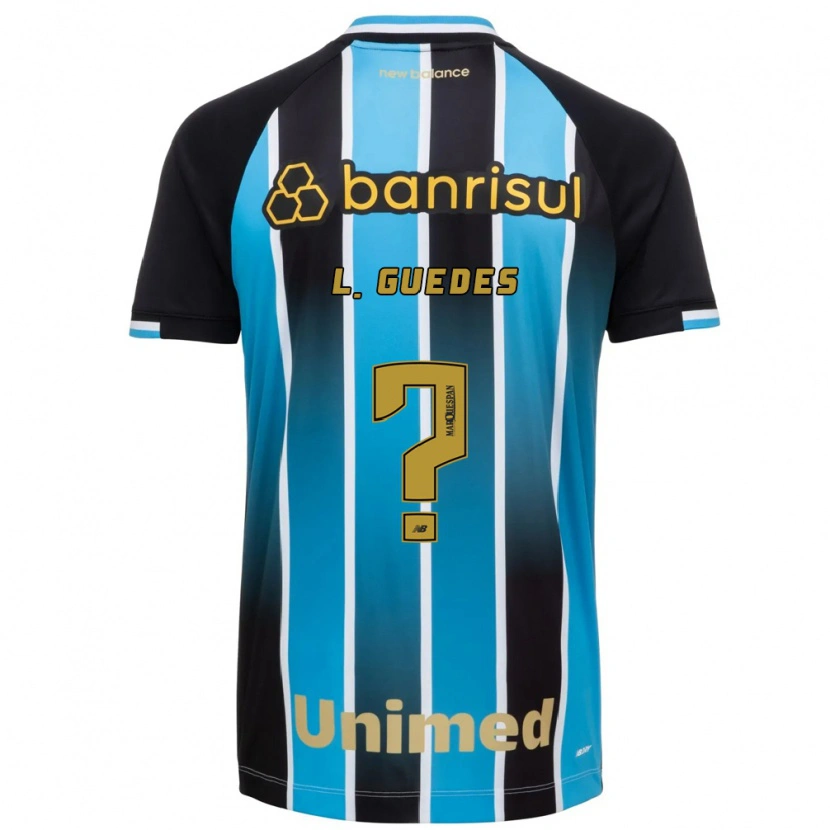 DanxenメンズLuis Guedes#0青茶黒ホームシャツ2026/27ジャージーユニフォーム