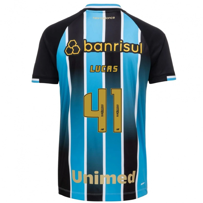 Danxenメンズペドロ・ルーカス#41青茶黒ホームシャツ2026/27ジャージーユニフォーム