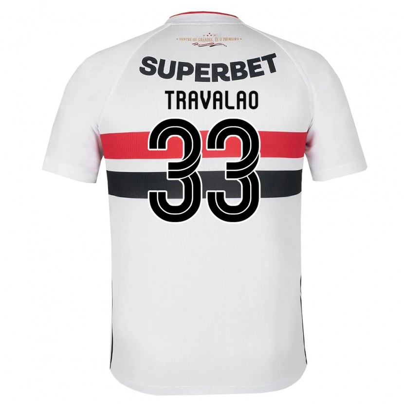 DanxenメンズRafa Travalão#33白黒赤ホームシャツ2026/27ジャージーユニフォーム