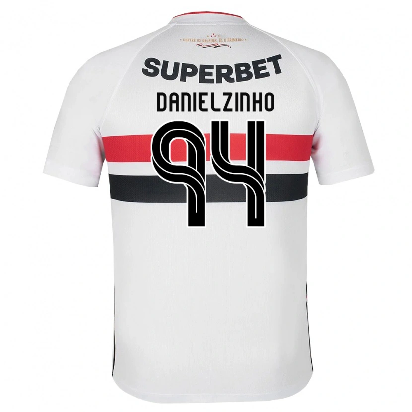 DanxenメンズDanielzinho#94白黒赤ホームシャツ2026/27ジャージーユニフォーム