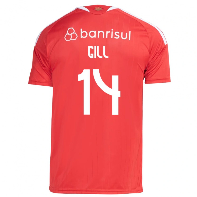 DanxenメンズAntonio Gill#14白赤ホームシャツ2026/27ジャージーユニフォーム