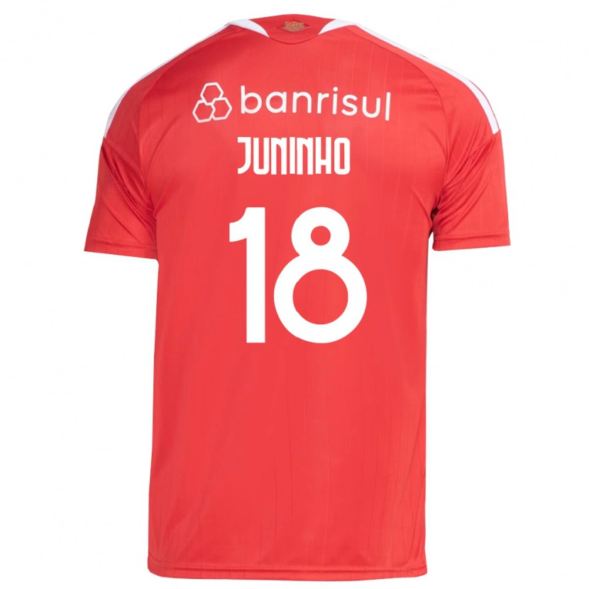 DanxenメンズJuninho#18白赤ホームシャツ2026/27ジャージーユニフォーム