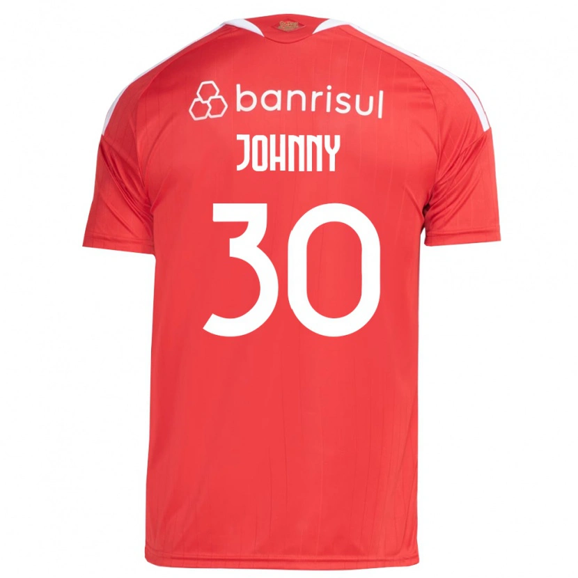 DanxenメンズJohnny#30白赤ホームシャツ2026/27ジャージーユニフォーム
