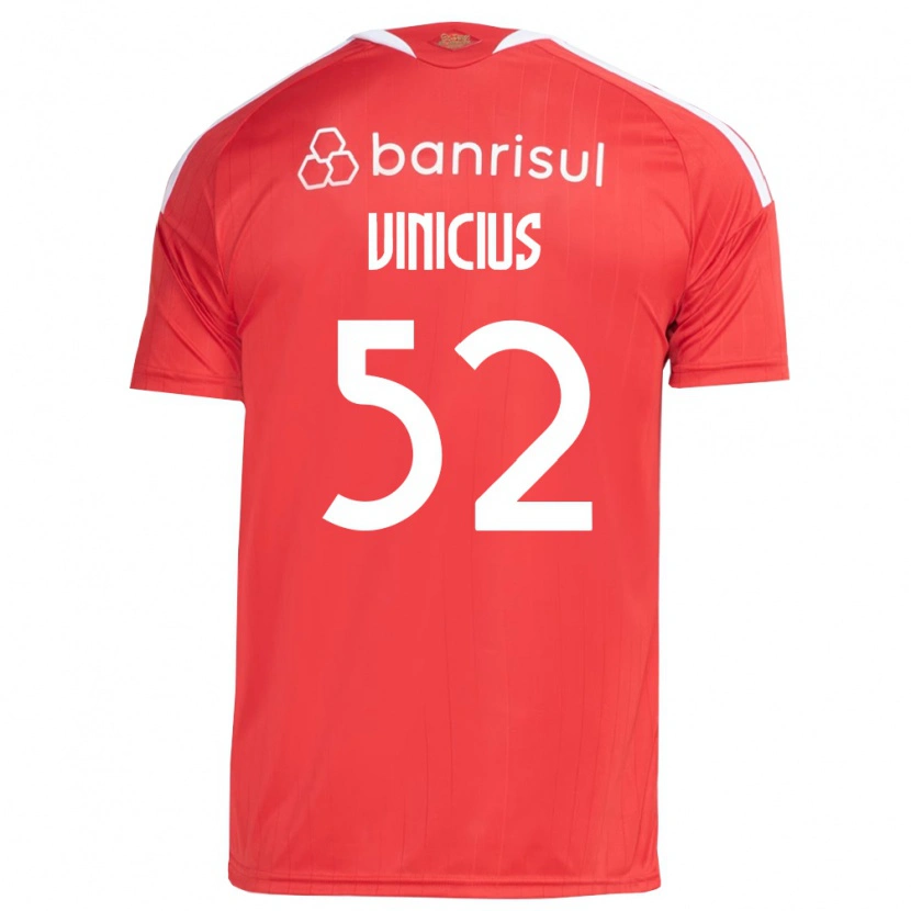 DanxenメンズGabriel Vinicius#52白赤ホームシャツ2026/27ジャージーユニフォーム