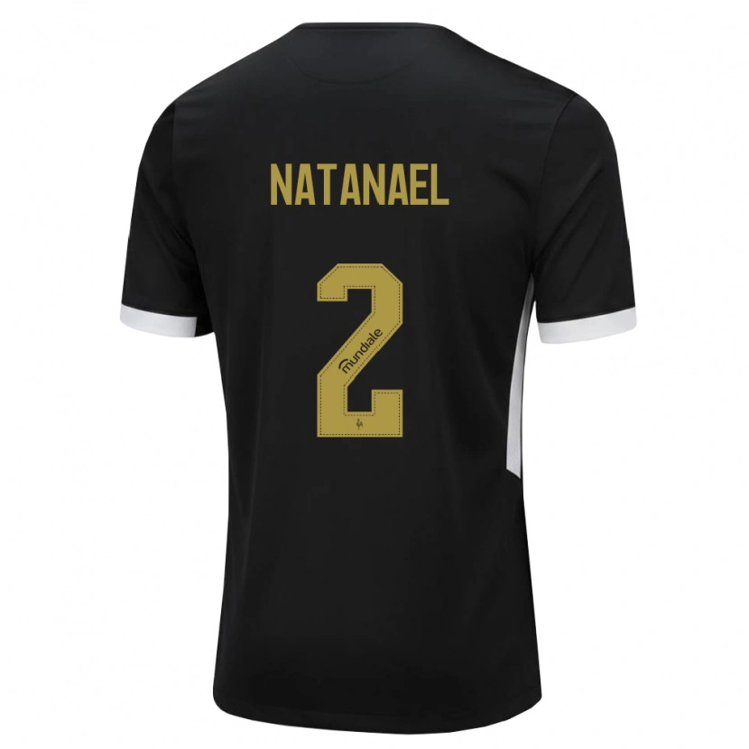 DanxenメンズNatanael#2黒白黄ホームシャツ2026/27ジャージーユニフォーム