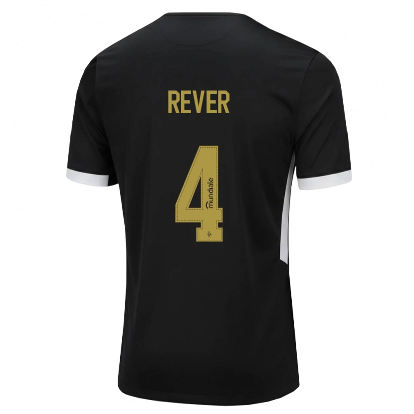 DanxenメンズRever#4黒白黄ホームシャツ2026/27ジャージーユニフォーム