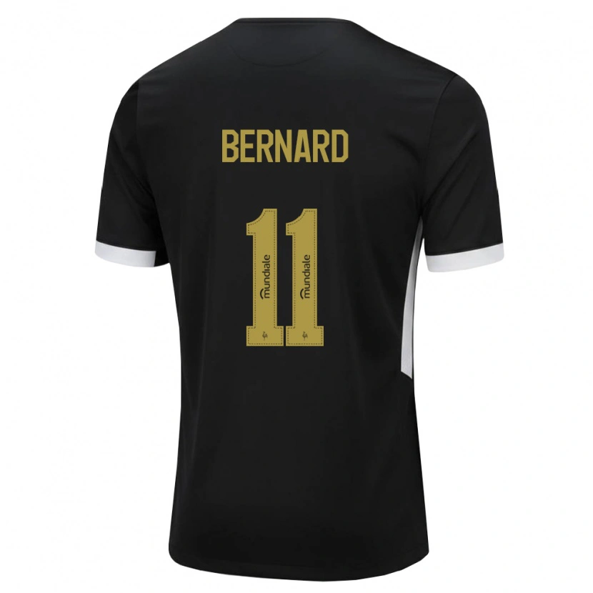 DanxenメンズBernard#11黒白黄ホームシャツ2026/27ジャージーユニフォーム