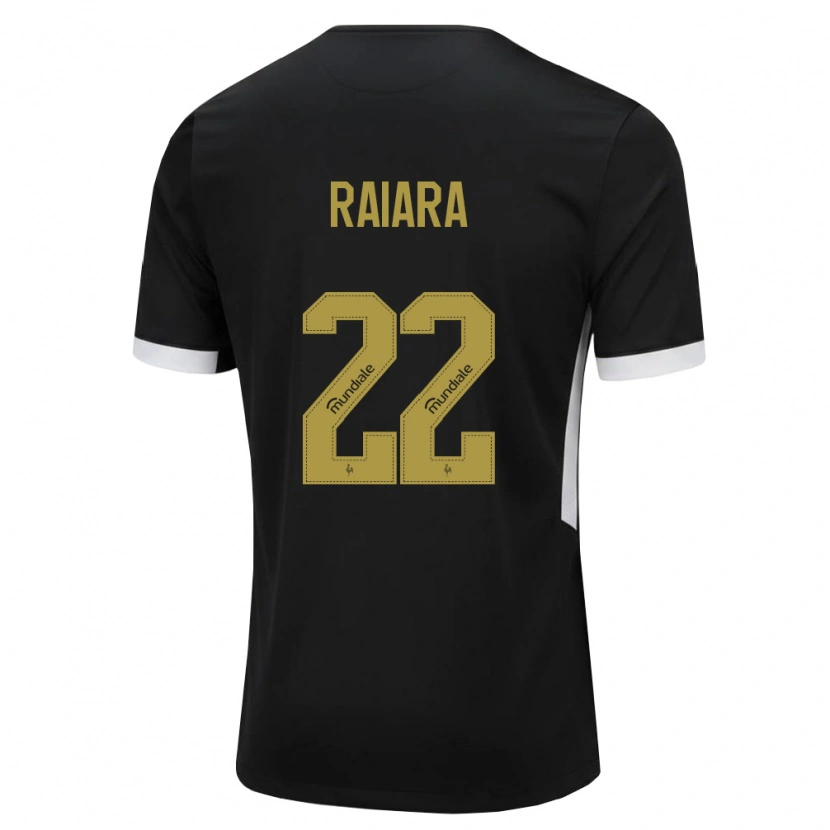 DanxenメンズRaiara#22黒白黄ホームシャツ2026/27ジャージーユニフォーム