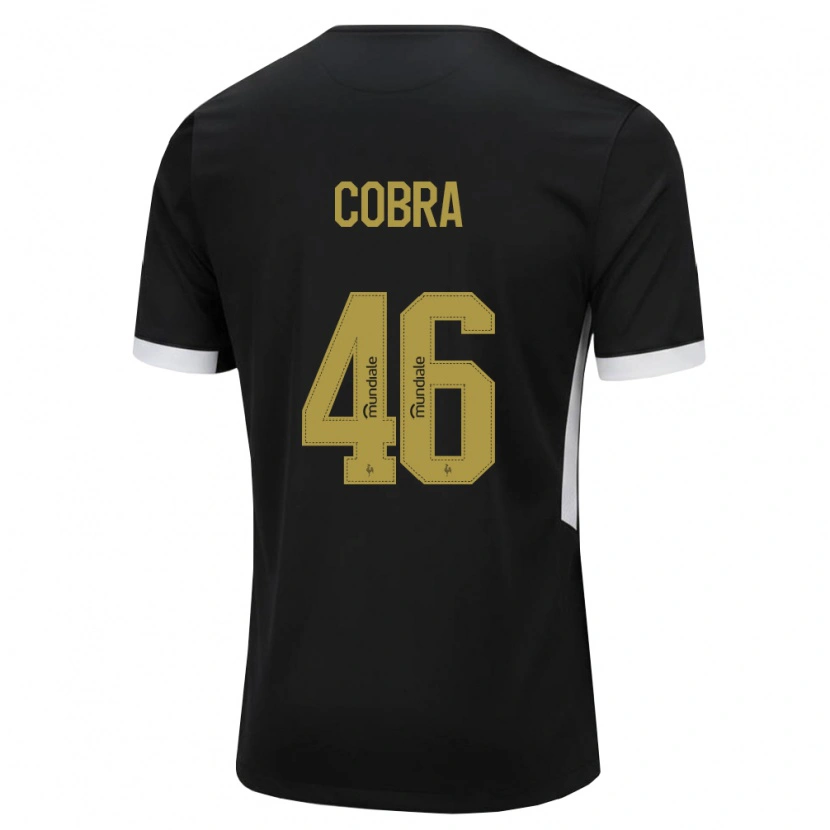 DanxenメンズPedro Cobra#46黒白黄ホームシャツ2026/27ジャージーユニフォーム