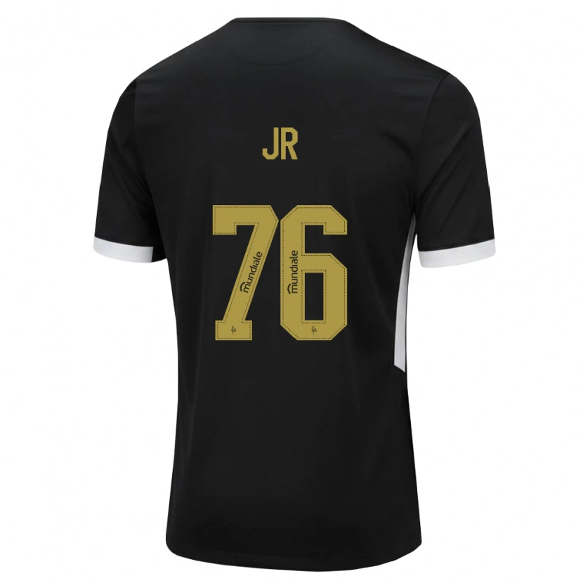 Danxenメンズワンデルソン・ジュニア#76黒白黄ホームシャツ2026/27ジャージーユニフォーム