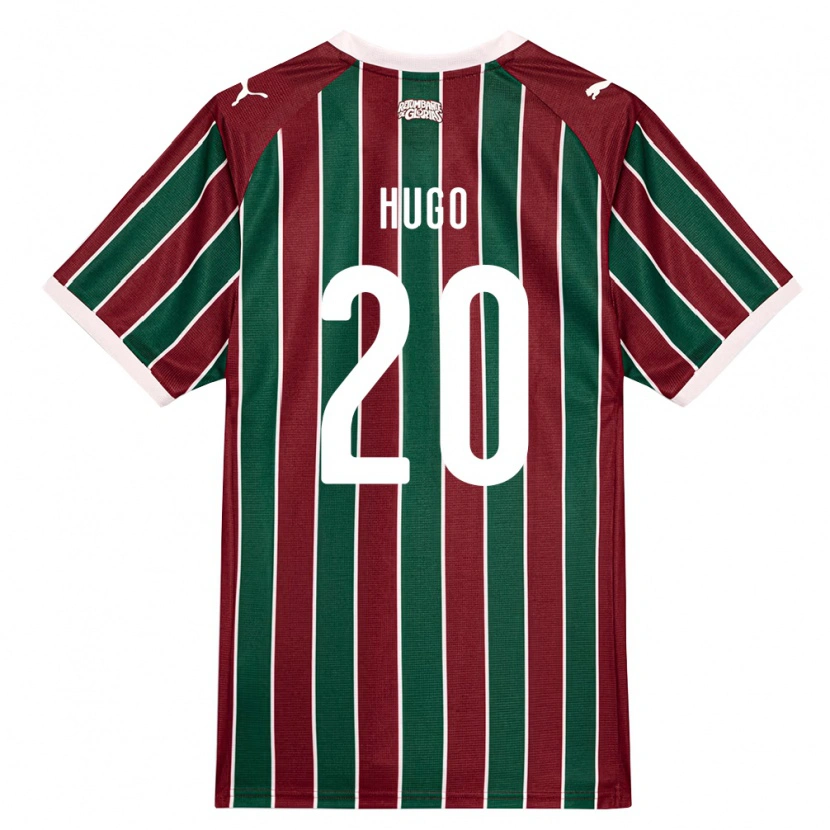 DanxenメンズVictor Hugo#20緑バーガンディ白ホームシャツ2026/27ジャージーユニフォーム