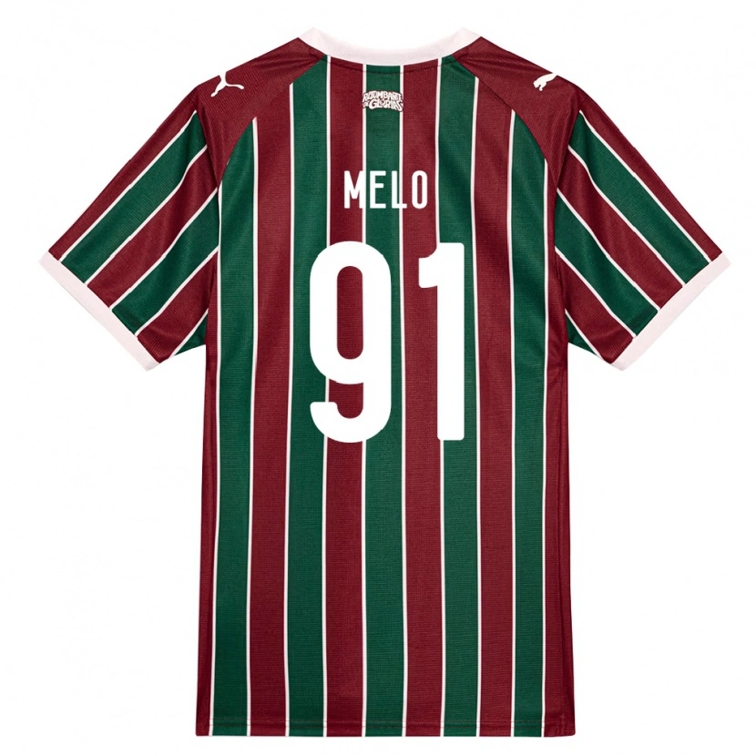DanxenメンズDavi Melo#91緑バーガンディ白ホームシャツ2026/27ジャージーユニフォーム