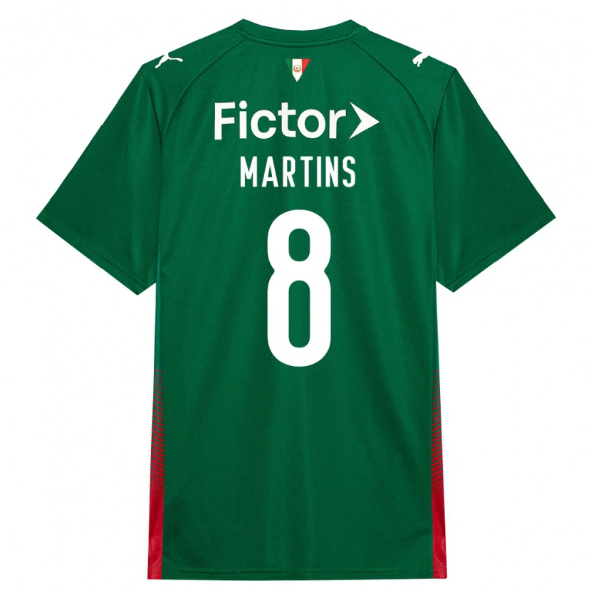 DanxenメンズDiany Martins#8緑赤白ホームシャツ2026/27ジャージーユニフォーム