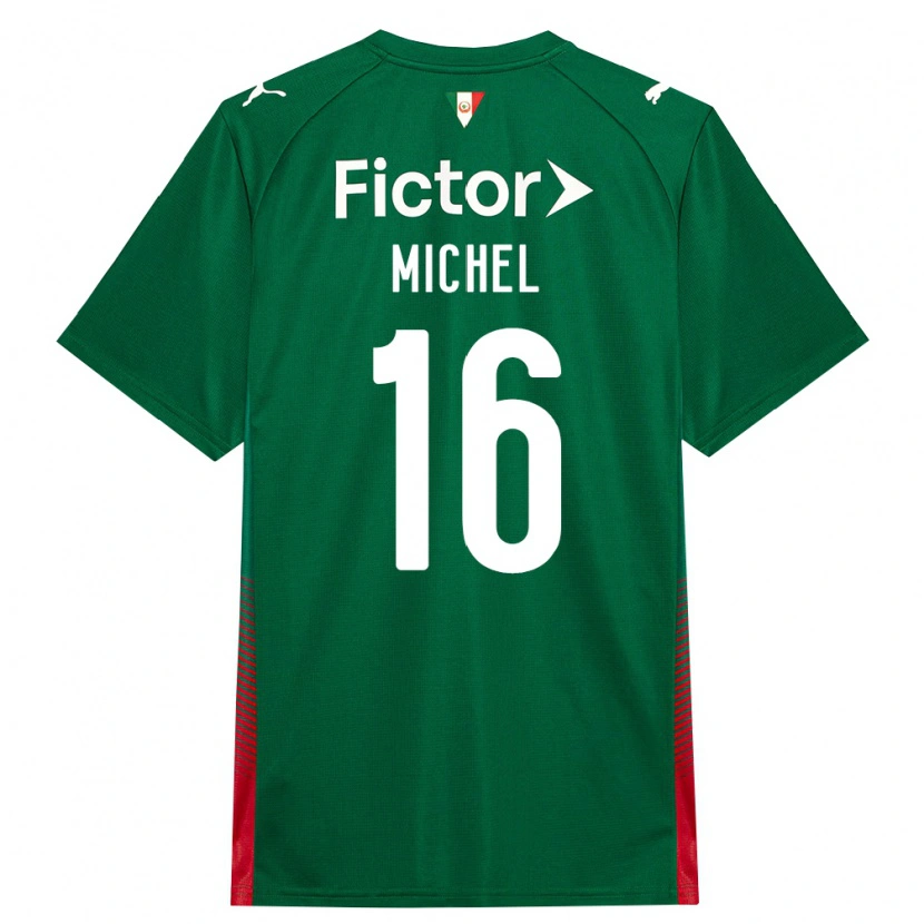 DanxenメンズMichel#16緑赤白ホームシャツ2026/27ジャージーユニフォーム