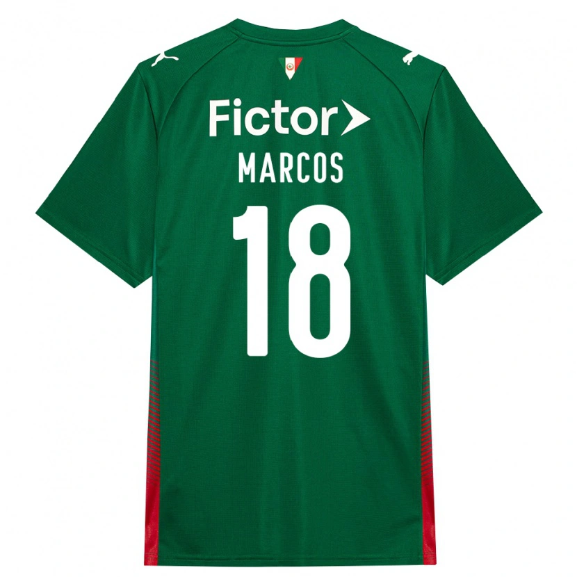 DanxenメンズAntônio Marcos#18緑赤白ホームシャツ2026/27ジャージーユニフォーム