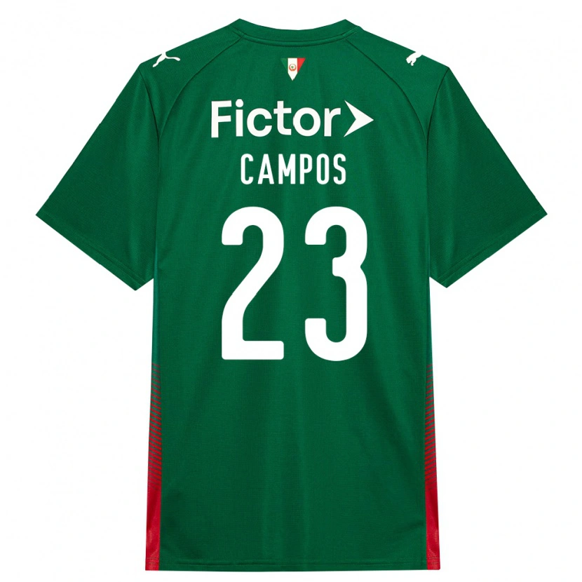 DanxenメンズVictor Campos#23緑赤白ホームシャツ2026/27ジャージーユニフォーム
