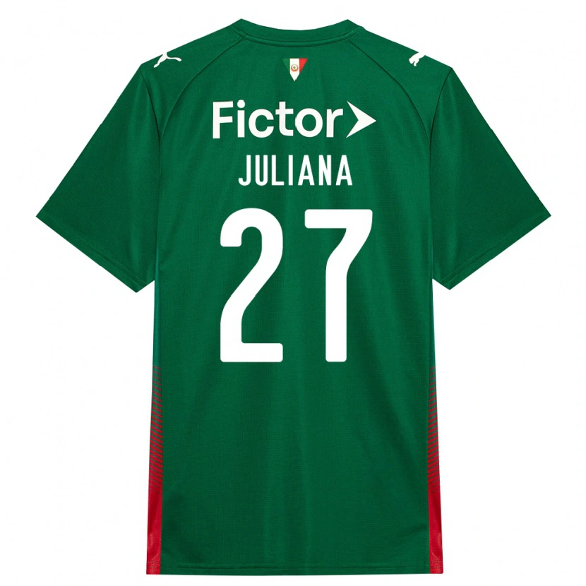 DanxenメンズJuliana#27緑赤白ホームシャツ2026/27ジャージーユニフォーム